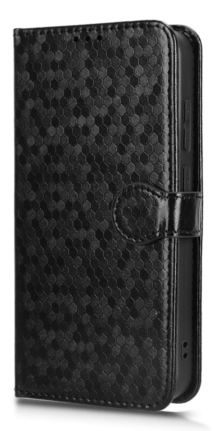 Wallet Case for Sharp Aquos R10 R9 Sense9 Sense8 Slim Flip Polka-Dots Phone Cover with Card Holder - Bodw Series