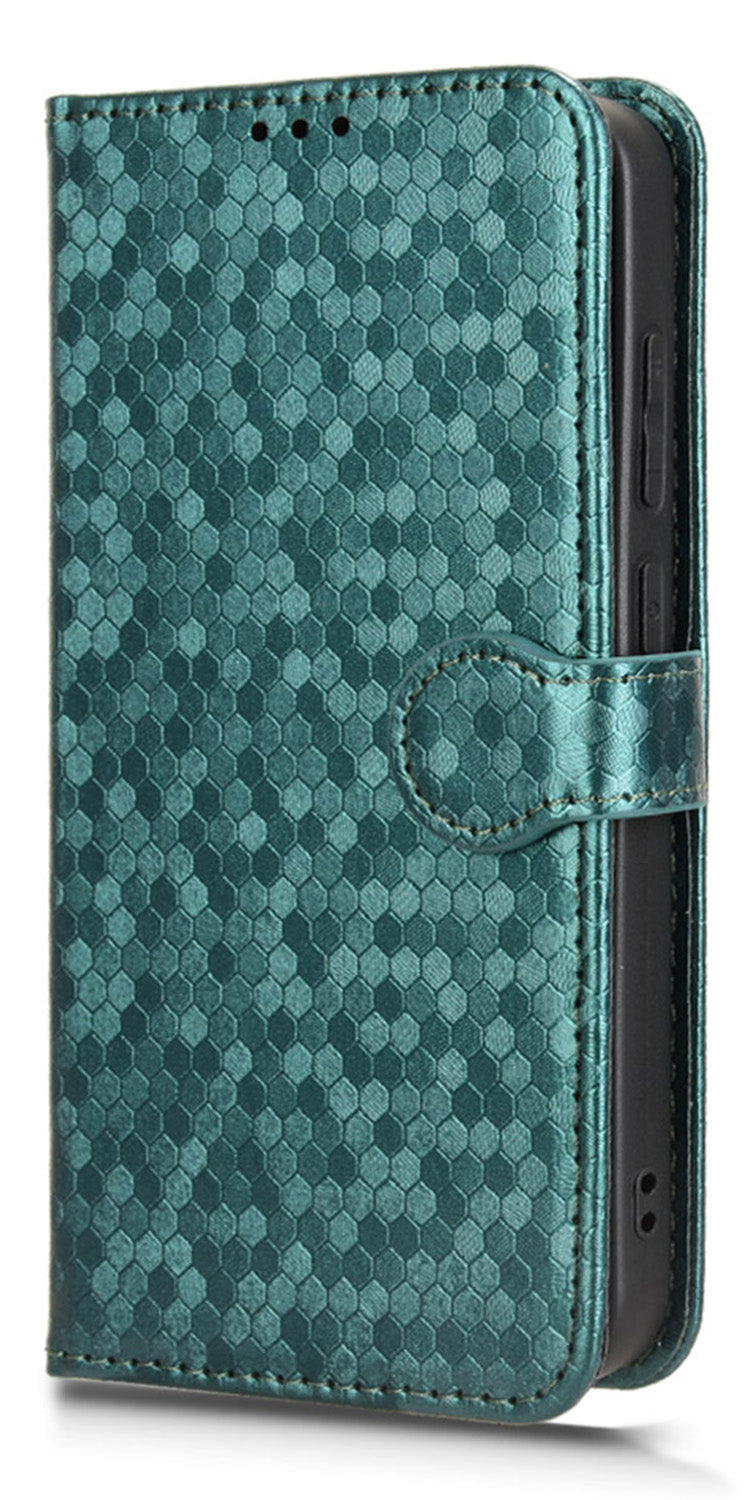 Wallet Case for Sharp Aquos R10 R9 Sense9 Sense8 Slim Flip Polka-Dots Phone Cover with Card Holder - Bodw Series