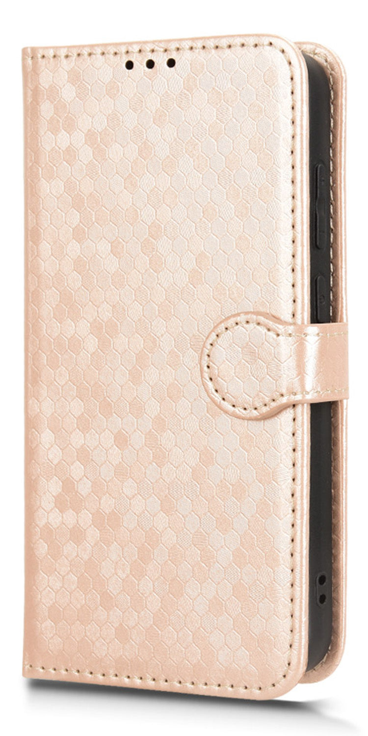Wallet Case for Sharp Aquos R10 R9 Sense9 Sense8 Slim Flip Polka-Dots Phone Cover with Card Holder - Bodw Series