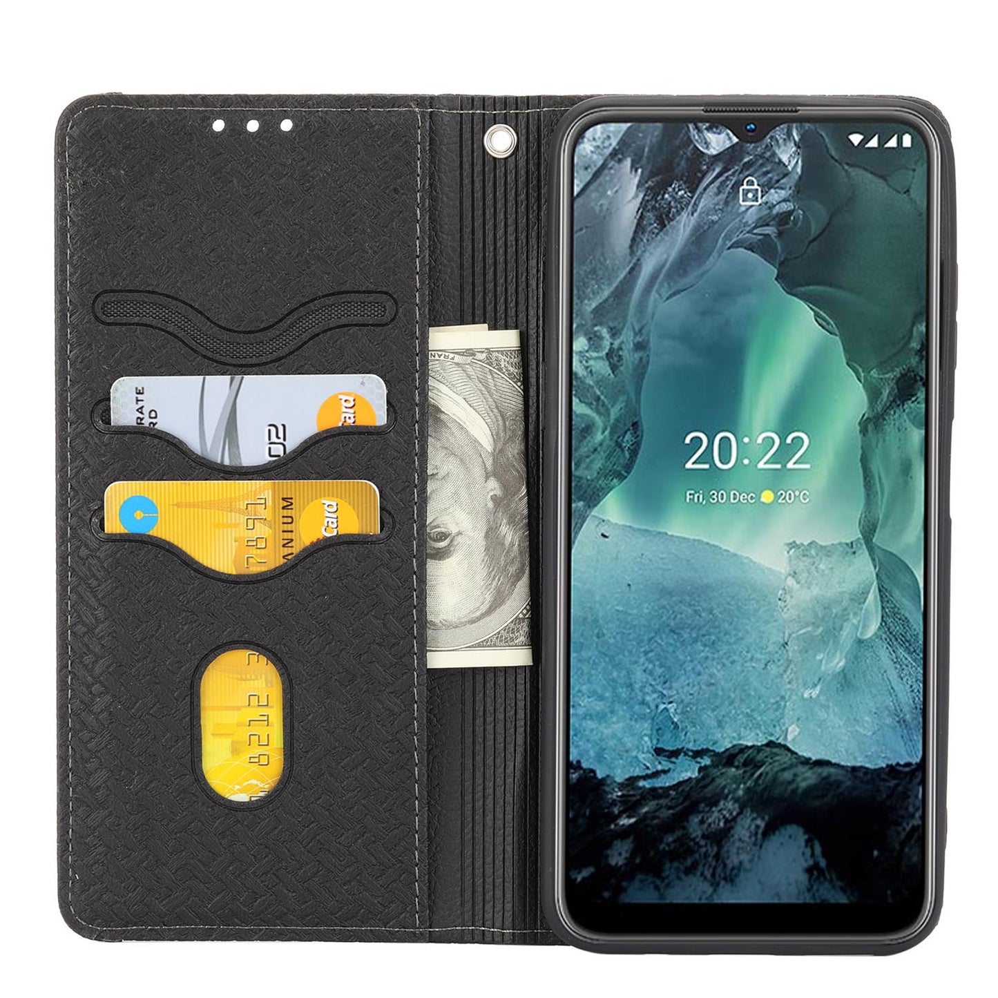 Wallet Case for Xiaomi 15 14T Pro with Wrist Strap Magnetic Closure Flip Cover - Bzwpjdxpt Series