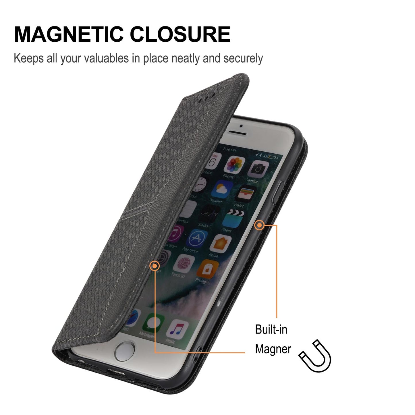 Wallet Case for Xiaomi 15 14T Pro with Wrist Strap Magnetic Closure Flip Cover - Bzwpjdxpt Series