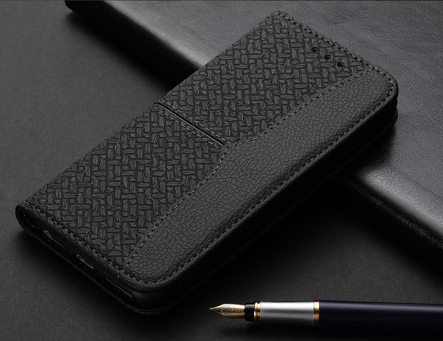 Wallet Case for Xiaomi 15 14T Pro with Wrist Strap Magnetic Closure Flip Cover - Bzwpjdxpt Series
