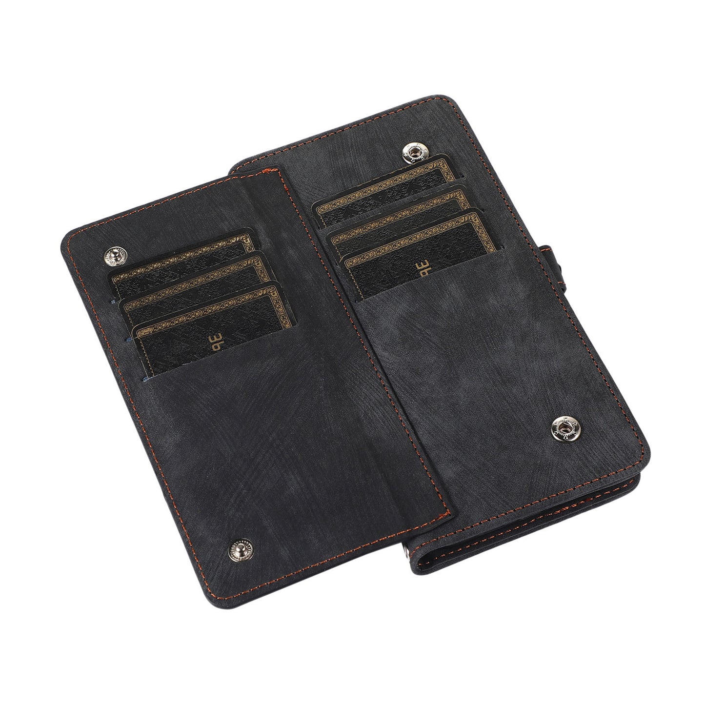For Oppo Reno14 Pro 5G Find X8 Wallet Case with Card Holder, PU Leather Magnetic Snap Flip Zipper Strap Phone Cover - Dgnllbgs Series