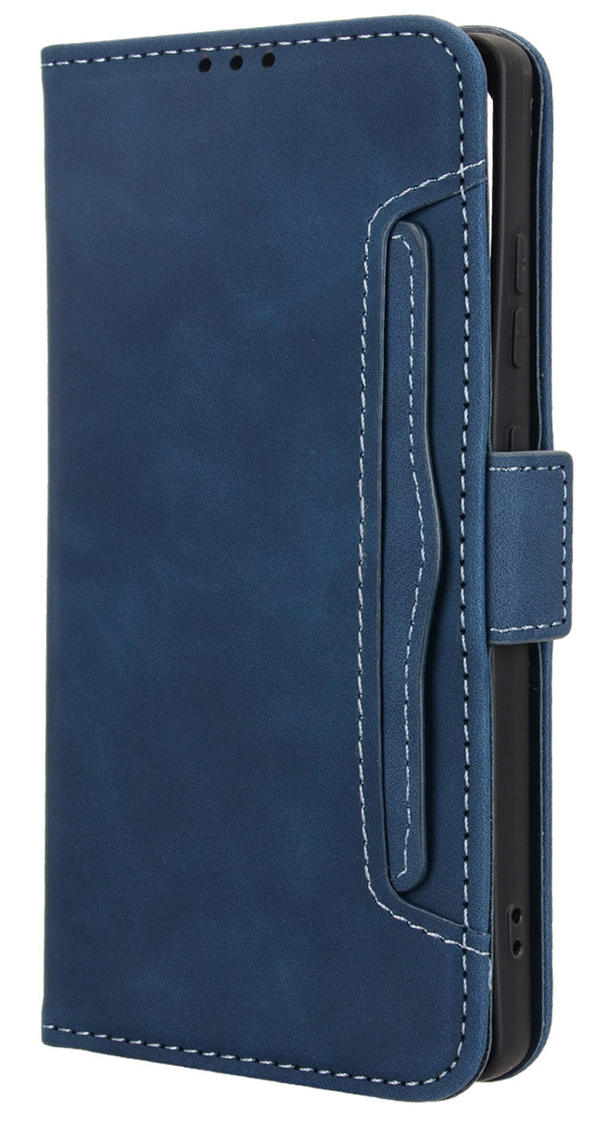 Wallet Case for Sharp Aquos R10 R9 Sense9 Sense8, PU Leather Magnetic Flip Folio Cover with Removable Card Holder - Dkcpt Series