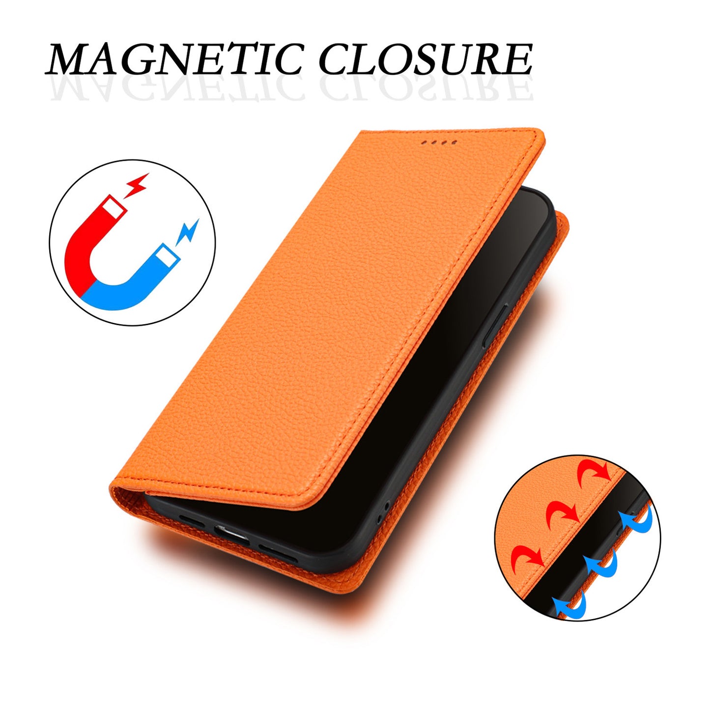 Flip Wallet Case for Galaxy A56 A55 5G, PU Leather Magnetic Folio Cover with Card Holder RFID Blocking - Dxlzwrfid Series