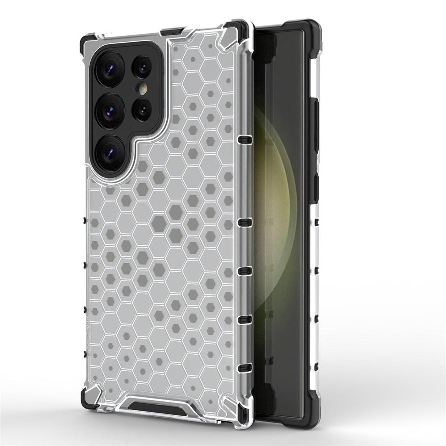 For Galaxy S25 Edge S24 Bumper Case Non-Yellowing Shockproof Protective Phone Cover - Fc Series