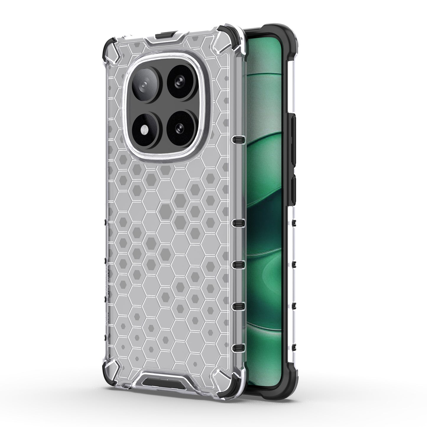 For Redmi Note 14 Pro 5G Bumper Case Non-Yellowing Shockproof Protective Phone Cover - Fc Series