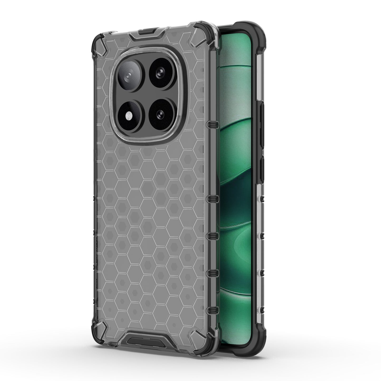 For Redmi Note 14 Pro 5G Bumper Case Non-Yellowing Shockproof Protective Phone Cover - Fc Series