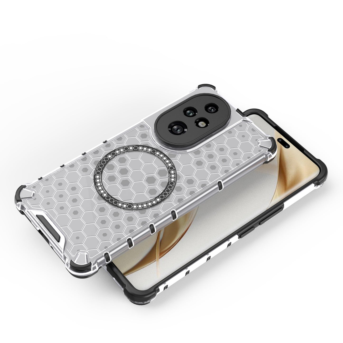 Magnetic for Huawei Pura 70 Pro Case, Compatible with MagSafe, Hard Back Slim Protective Cover - Fccxk Series