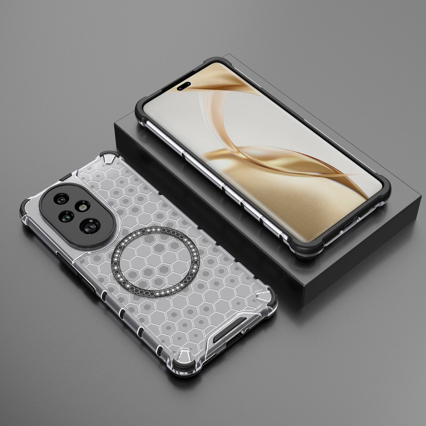 Magnetic for Huawei Pura 70 Pro Case, Compatible with MagSafe, Hard Back Slim Protective Cover - Fccxk Series