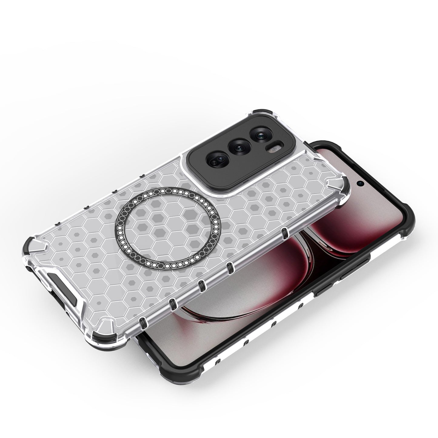 Magnetic for Oppo Find X8 Pro Case, Compatible with MagSafe, Hard Back Slim Protective Cover - Fccxk Series