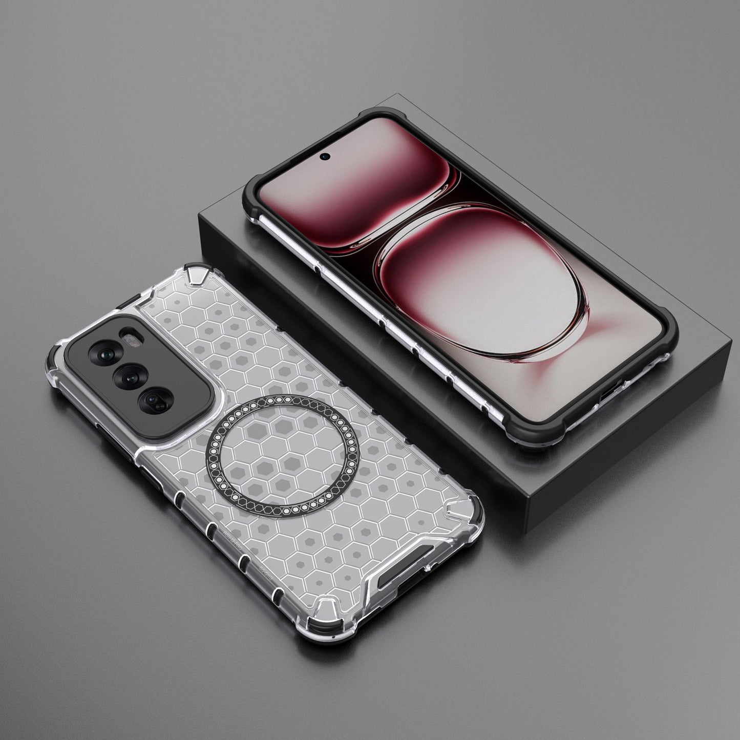 Magnetic for Oppo Find X8 Pro Case, Compatible with MagSafe, Hard Back Slim Protective Cover - Fccxk Series