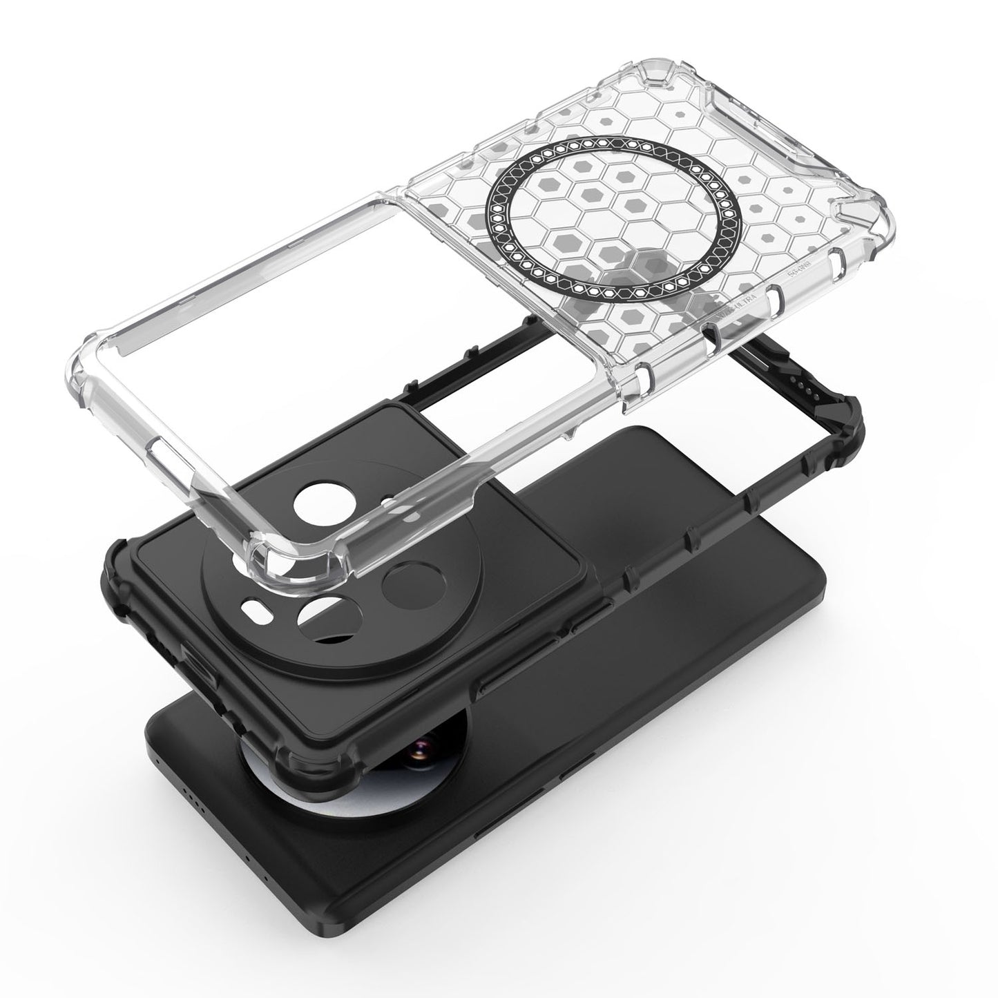 Magnetic for Redmi Note 14 Pro 5G Case, Compatible with MagSafe, Hard Back Slim Protective Cover - Fccxk Series