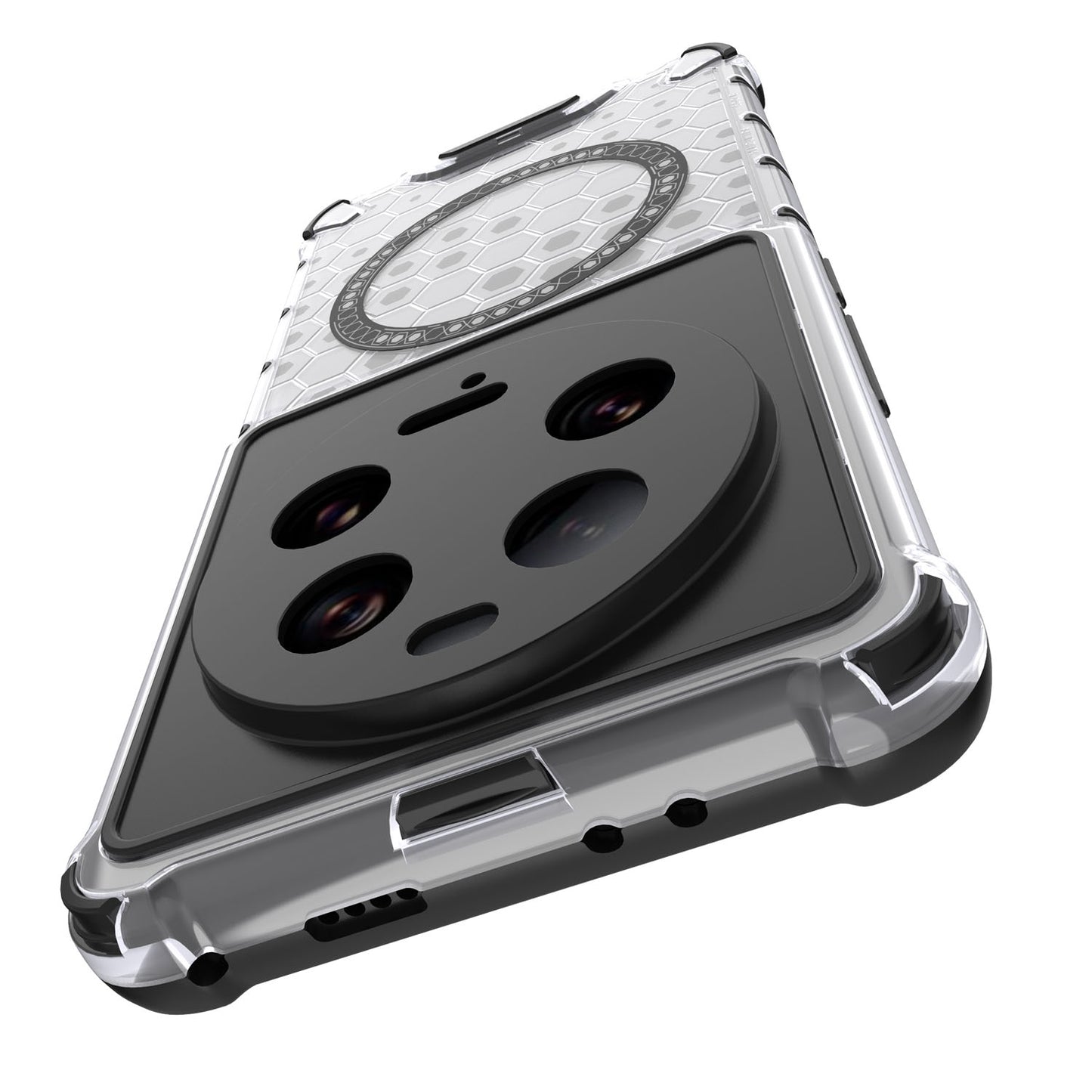 Magnetic for Redmi Note 14 Pro 5G Case, Compatible with MagSafe, Hard Back Slim Protective Cover - Fccxk Series