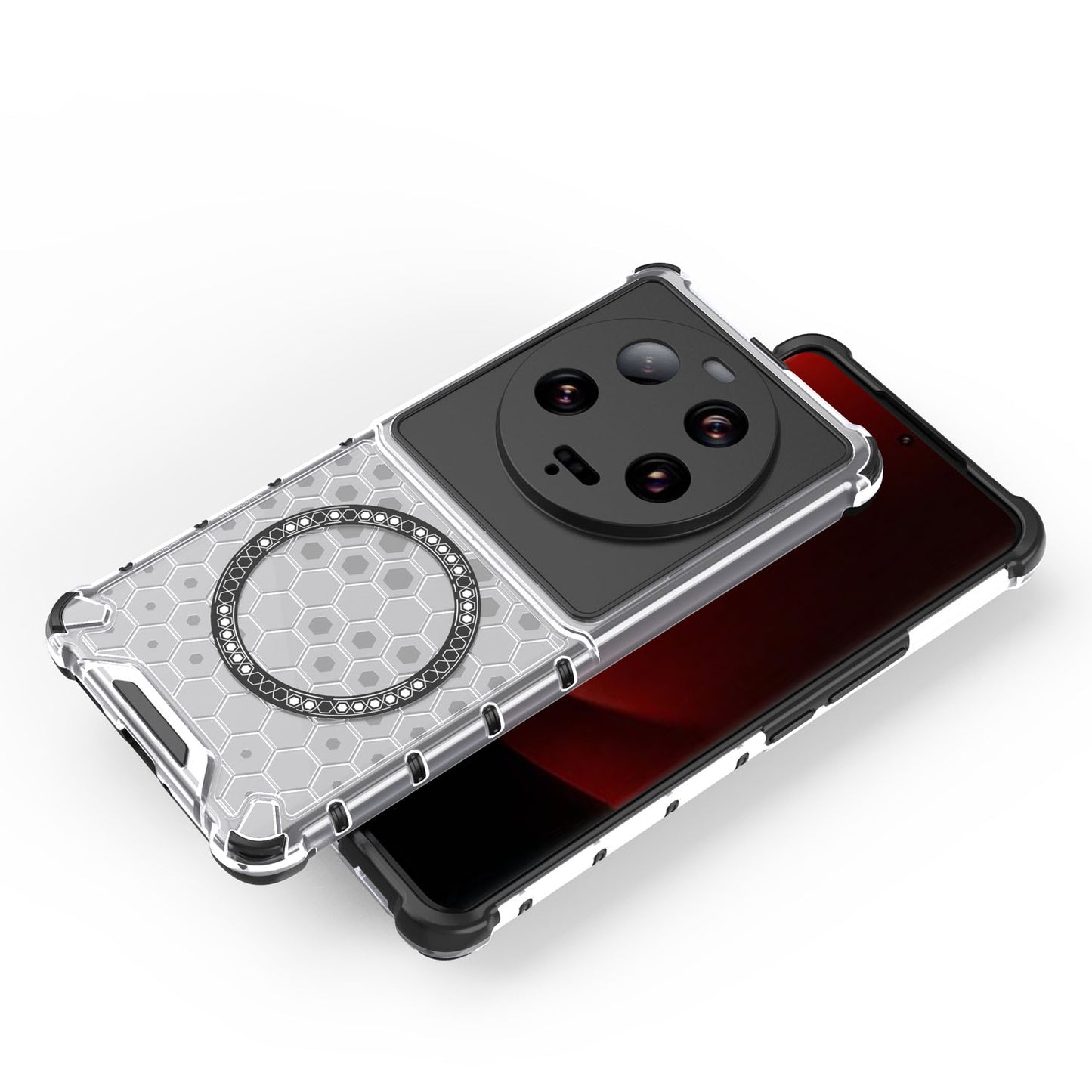 Magnetic for Redmi Note 14 Pro 5G Case, Compatible with MagSafe, Hard Back Slim Protective Cover - Fccxk Series