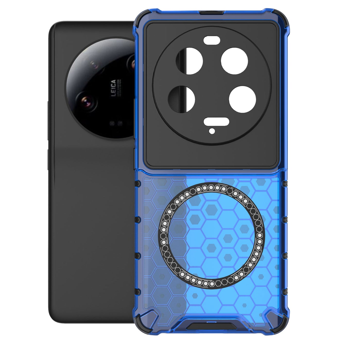 Magnetic for Redmi Note 14 Pro 5G Case, Compatible with MagSafe, Hard Back Slim Protective Cover - Fccxk Series