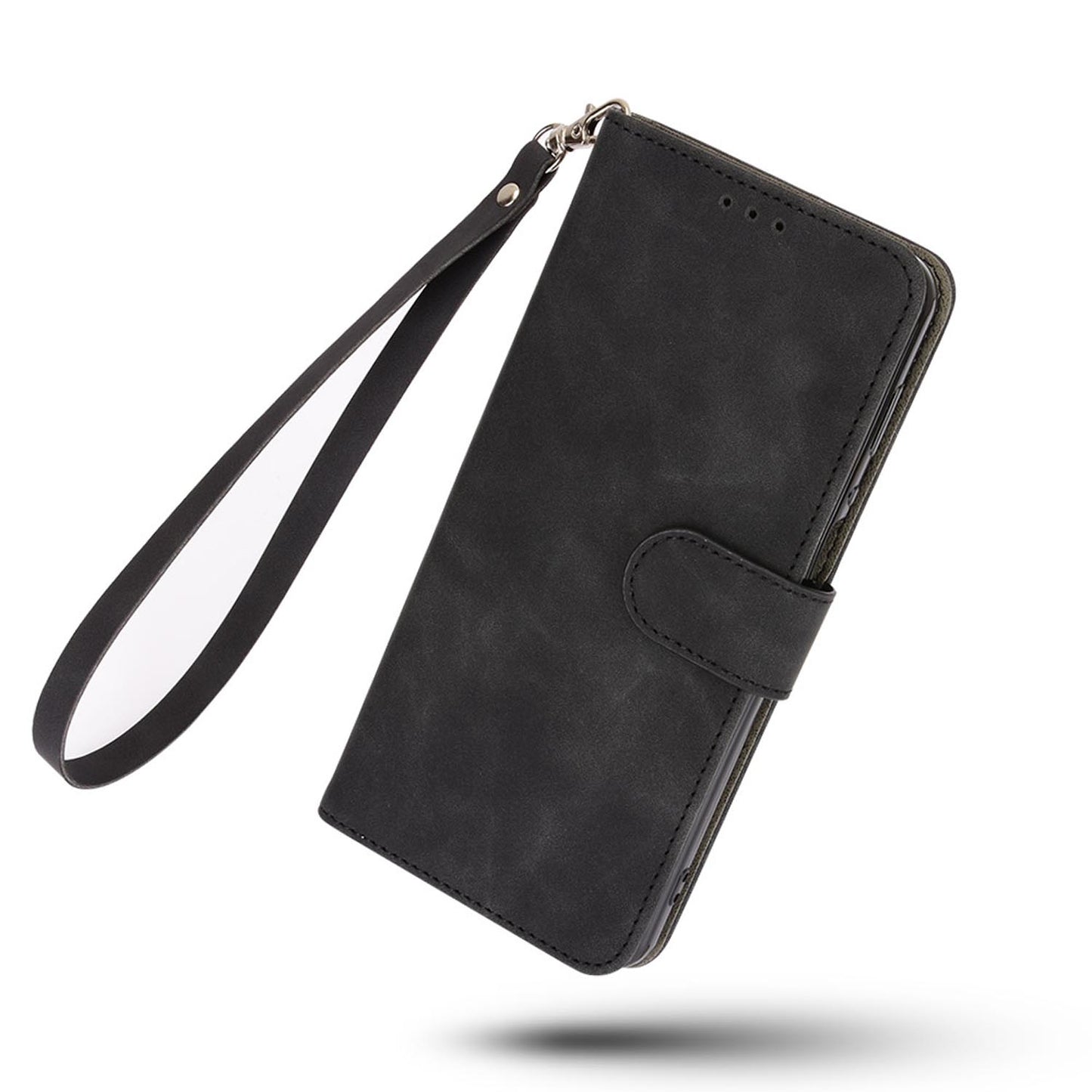 Wallet Case for iPhone 16e 15 Pro Max, PU Leather Flip Folio Cover with Card Slots and Hand Strap - Fgnpfgpt Series