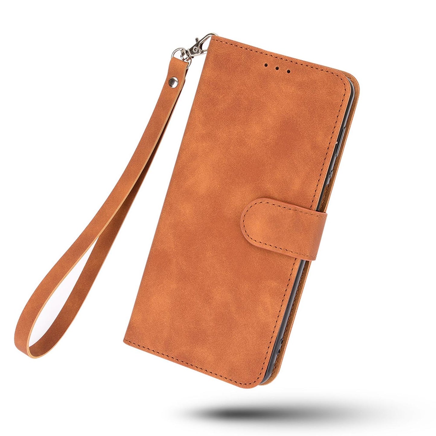 Wallet Case for iPhone 16e 15 Pro Max, PU Leather Flip Folio Cover with Card Slots and Hand Strap - Fgnpfgpt Series