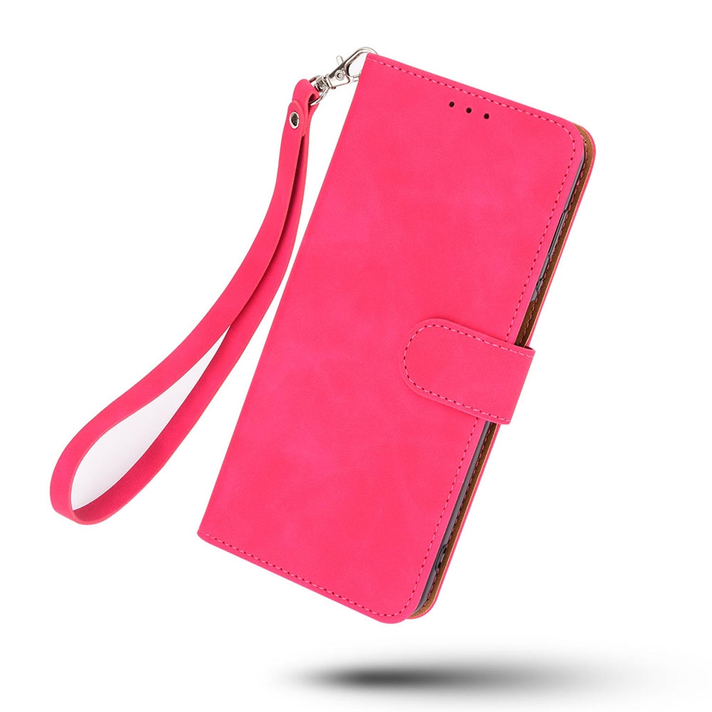Wallet Case for iPhone 16e 15 Pro Max, PU Leather Flip Folio Cover with Card Slots and Hand Strap - Fgnpfgpt Series