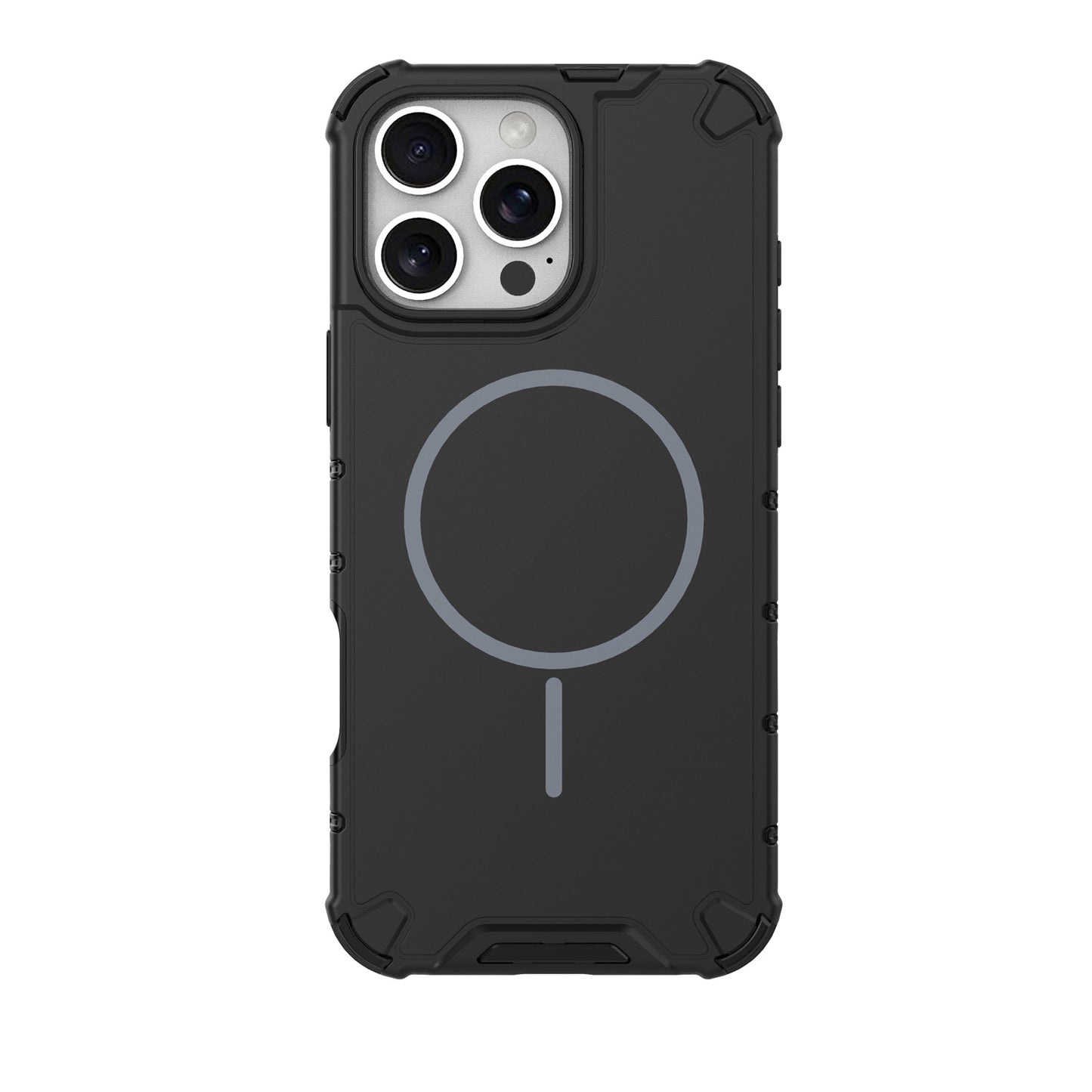 For iPhone 16 15 Pro Max Case, Compatible with Magsafe, Shockproof Heavy Duty Protection Cover - Gsfbq Series