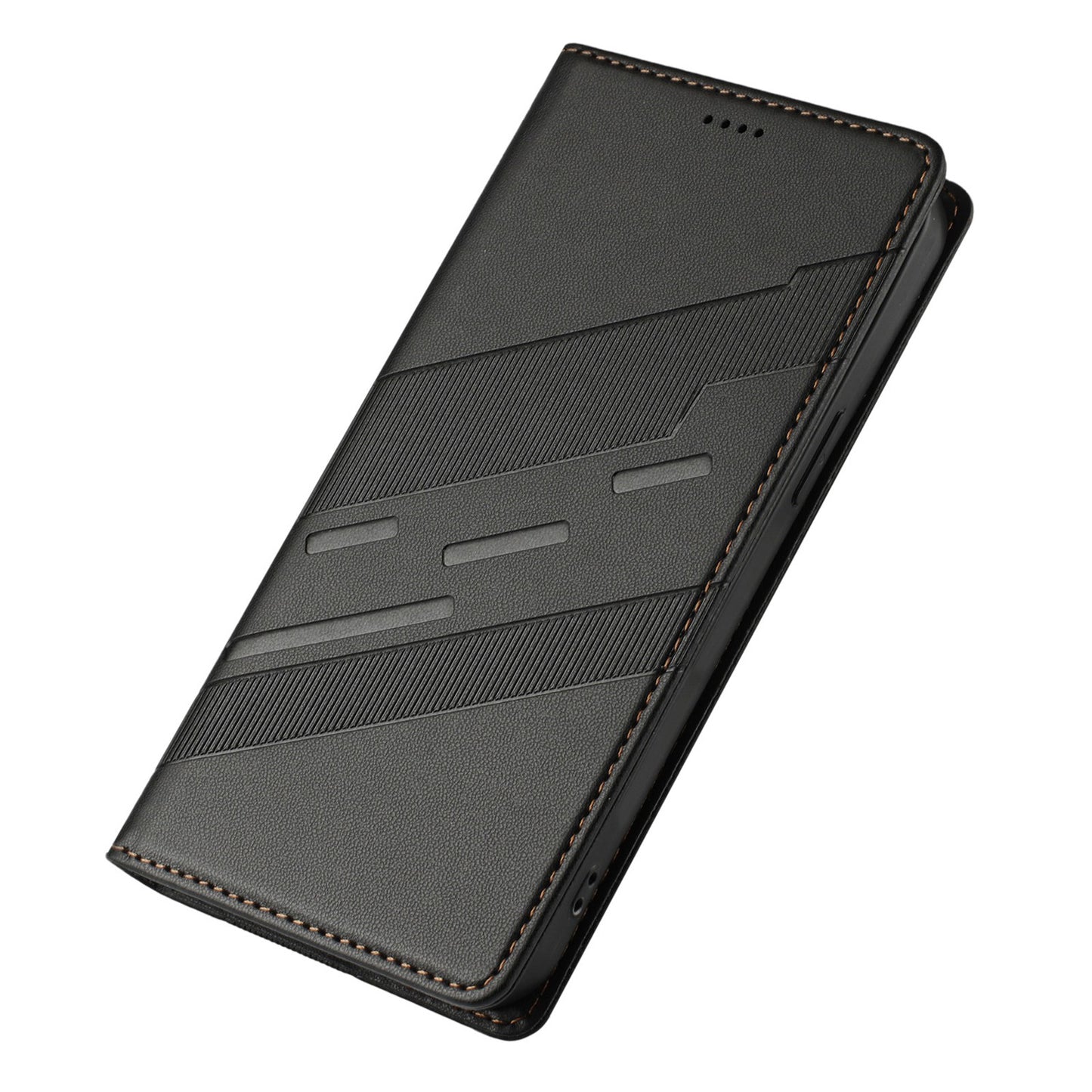 For iPhone 16e 15 Pro Max Wallet Case with Card Holder Kickstand Magnetic Closure - Hxlljiu Series