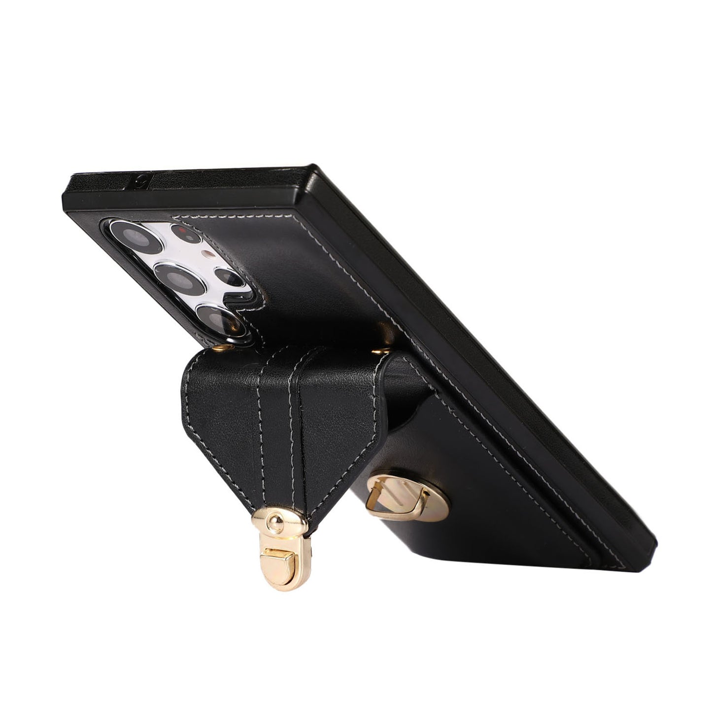 For Galaxy S25 Edge S24 Crossbody Wallet Case with Card Holder Shoulder Cover - Sskxkkb Series