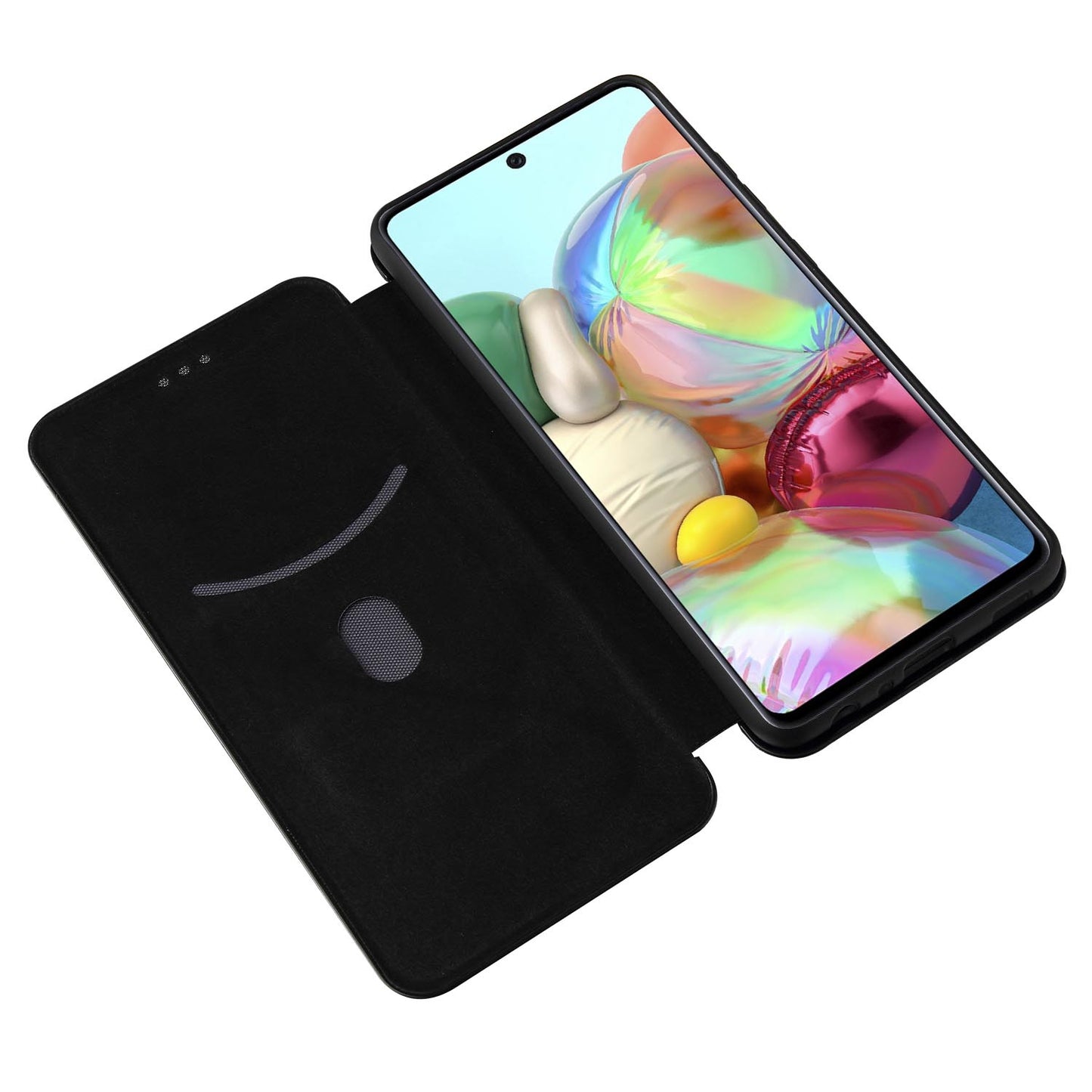 For Google Pixel 10 9 Pro XL Case with Card Holder, Magnetic Carbon Fiber Leather Folio Flip Hard Cover - Txwfgpt Series