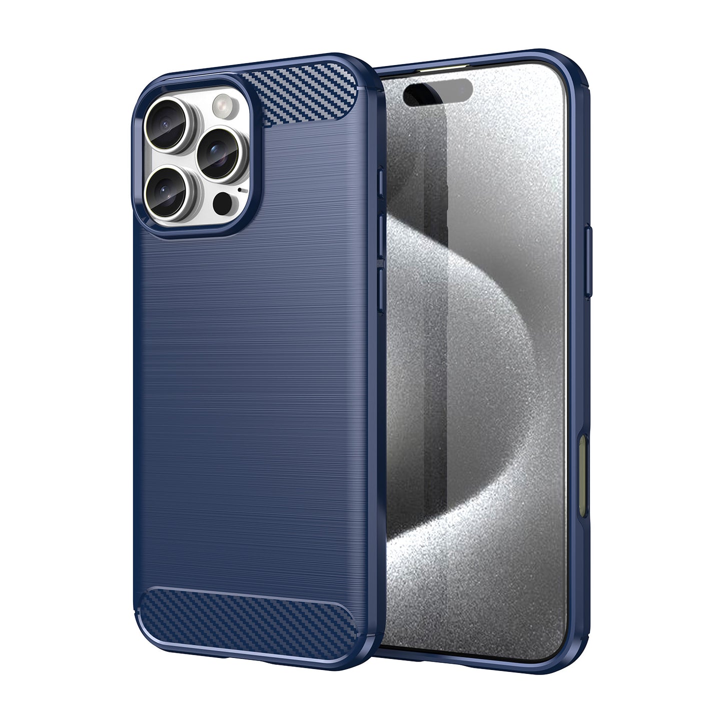 For iPhone 16e 15 Pro Max Case Soft TPU Non-Slip Bumper Protective Phone Cover - Txwls Series