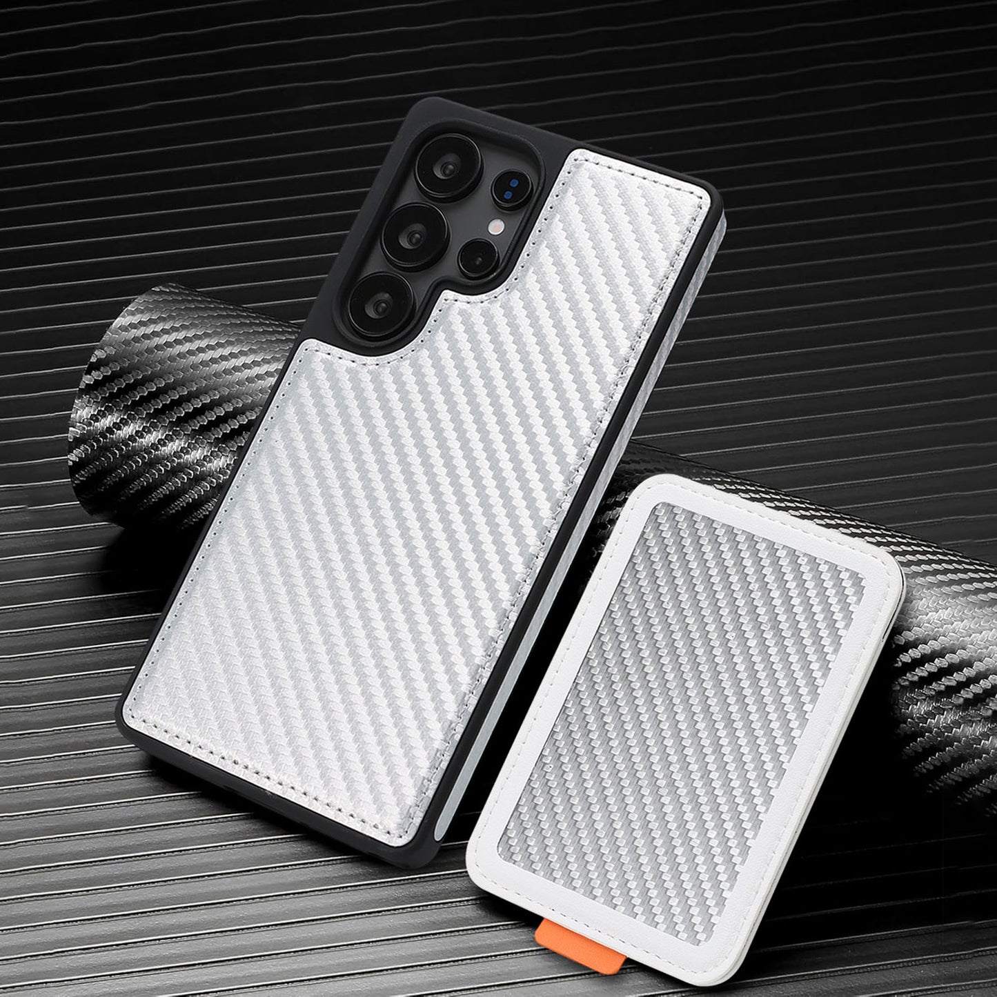 For Galaxy S25 Edge S24 Ultra Case with 2 in 1 Detachable Magnetic Wallet, Compatible with Magsafe - Xllinglba Series
