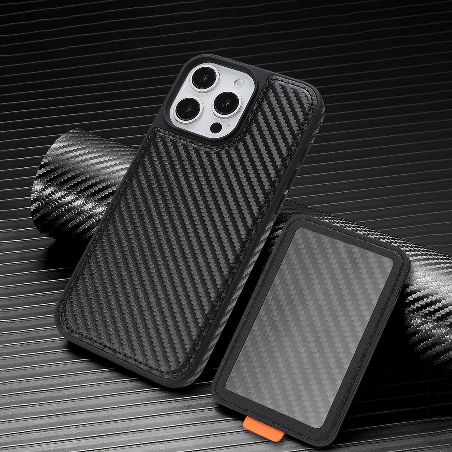 For iPhone 16e 15 Pro Max Case with 2 in 1 Detachable Magnetic Wallet, Compatible with Magsafe - Xllinglba Series
