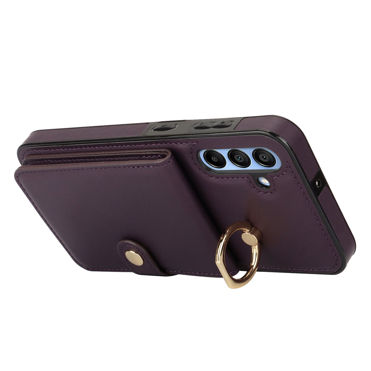 For Galaxy A56 A55 5G Wallet Case with Card Holder, Leather Protective Cover with Kickstand - Zhihqbk Series