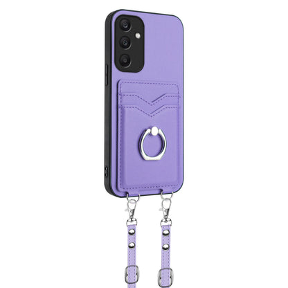 Ring Case for Samsung Galaxy A25 5G, Purple