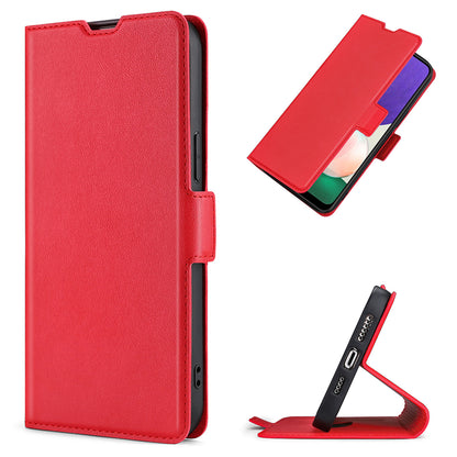 Ultra Slim Flip Folio Case for Redmi Note 14 Pro 5G, Red