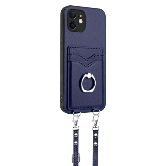 Ring Case for iPhone 12, Blue