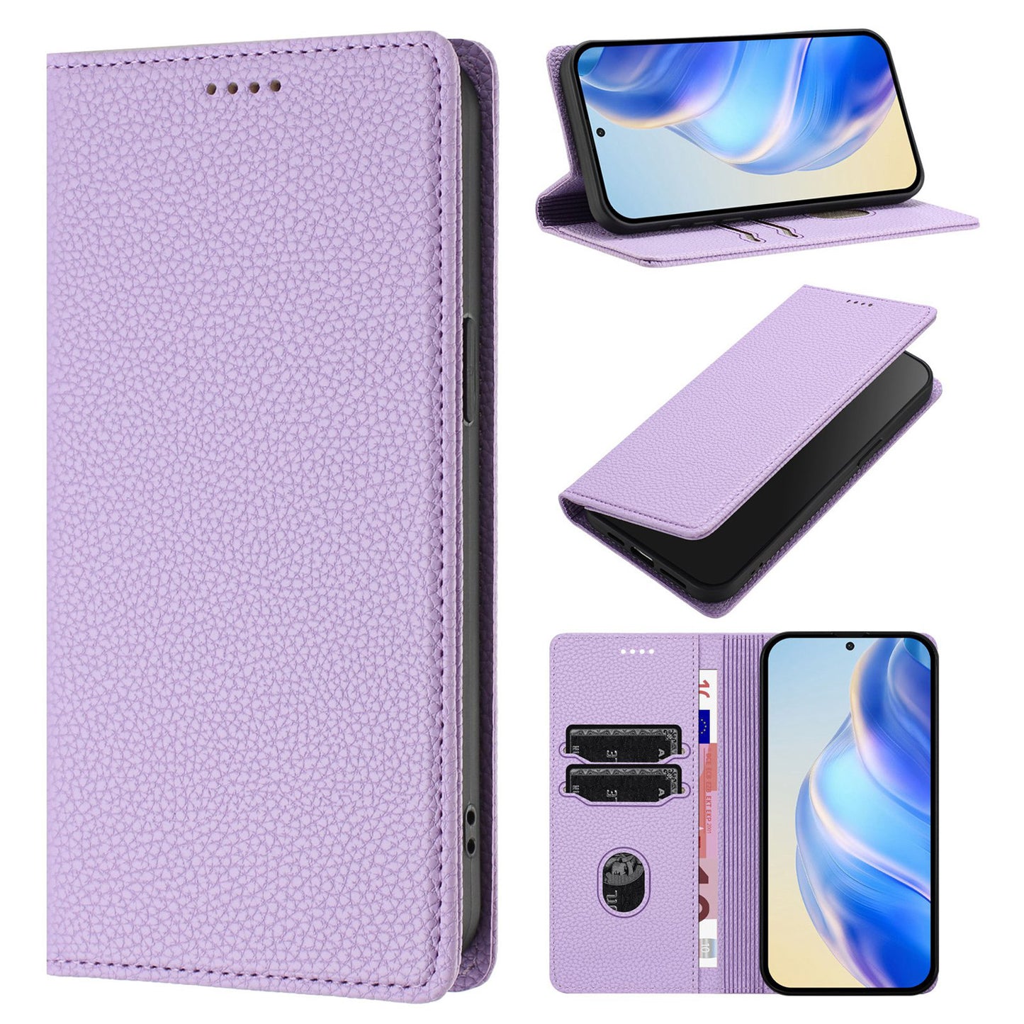 Samsung Galaxy S24+ Wallet Case | Dxlzwrfid Series, Purple