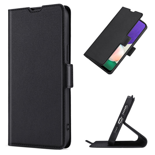 Ultra Slim Flip Folio Case for Samsung Galaxy S24+, Black