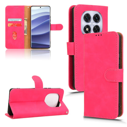 Wallet Case with Card Holder Flip Magnetic Protective Cover for Redmi Note 14 Pro 5G, Pink