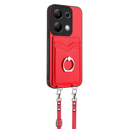 Ring Case for Xiaomi Redmi Note 13 Pro 4G, Red