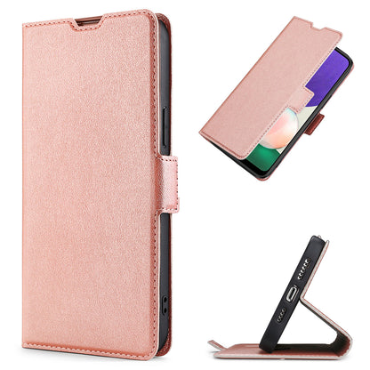 Ultra Slim Flip Folio Case for Samsung Galaxy S24 FE, Rose Gold