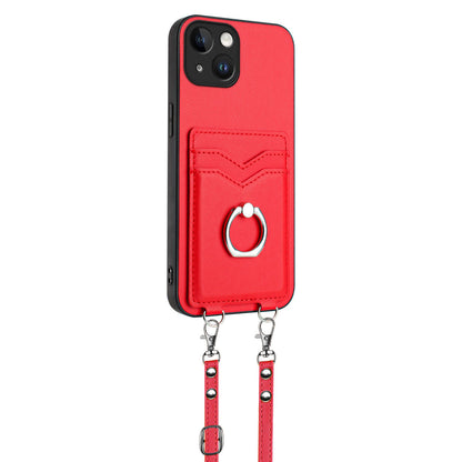 Ring Case for iPhone 15 Plus, Red