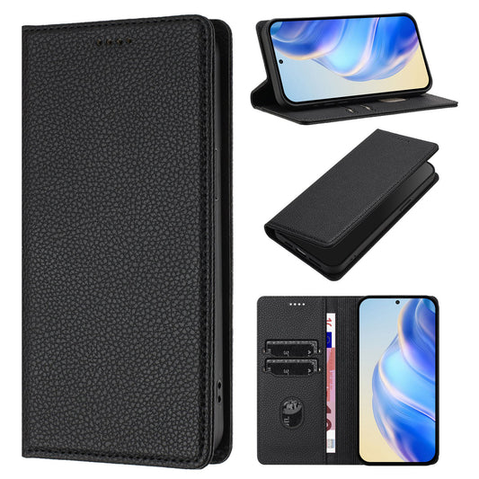 iPhone 14 Pro Max Wallet Case | Dxlzwrfid Series, Black