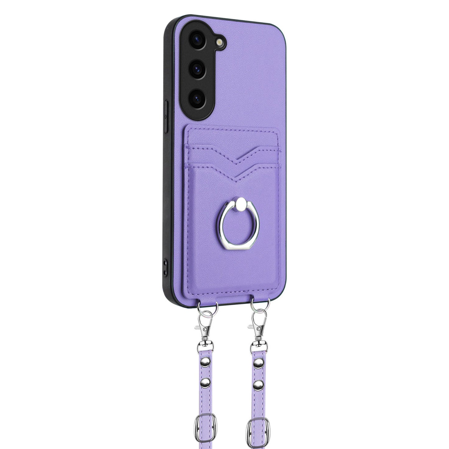 Ring Case for Samsung Galaxy S23 FE, Purple