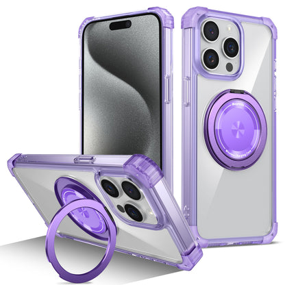 iPhone 14 Pro Max Case, Built in 360¡ã Magnetic Stand, Compatible with Magsafe, Purple