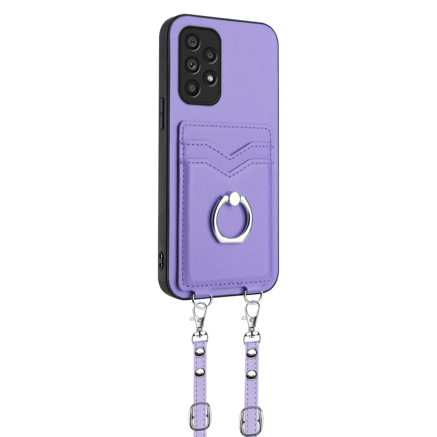 Ring Case for Samsung Galaxy A53 5G, Purple