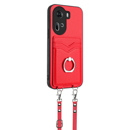 Ring Case for OPPO Reno11 5G, Red