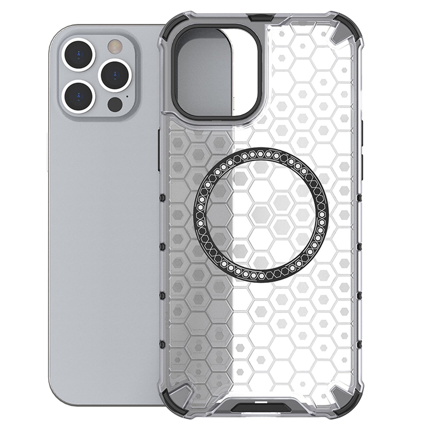 Magnetic for iPhone 12 Pro Case Compatible with MagSafe, Clear