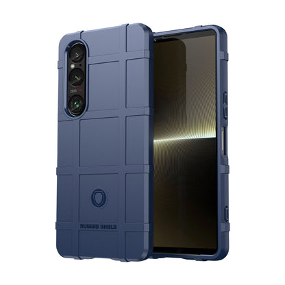 TPU Thick Solid Armor Tactical Protective Case for Sony Xperia 1 VI 2024, Blue