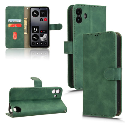 Wallet Case with Card Holder Flip Magnetic Protective Cover for Nothing CMF Phone 1, Green