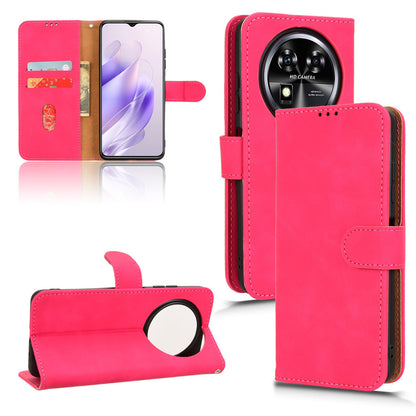 Wallet Case with Card Holder Flip Magnetic Protective Cover for Oukitel C37, Pink