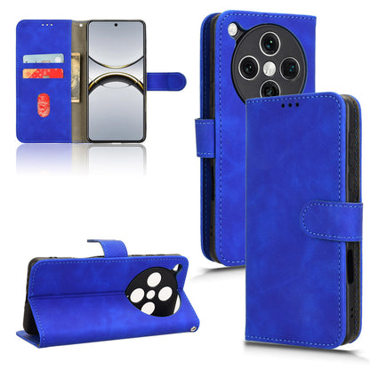 Wallet Case with Card Holder Flip Magnetic Protective Cover for OPPO Find X8 Pro, Blue